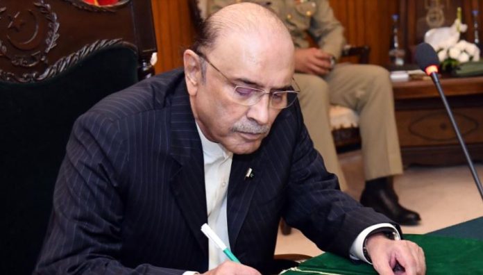 President Zardari grieved over passing of Norway’s king