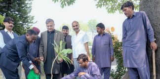 Ethiopian Embassy, AIOU launch green legacy