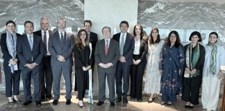 Ayesha Ali hosts farewell lunch for French Ambassador Galey