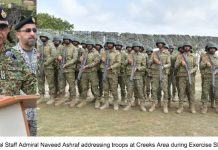 Naval chief reviews exercise SEASPARK 2026 at sea Naval chief reviews exercise SEASPARK 2026 at sea