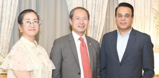 Diplomats gather at reception for Dr Azra Fazal Pechuho Diplomats gather at reception for Dr Azra Fazal Pechuho