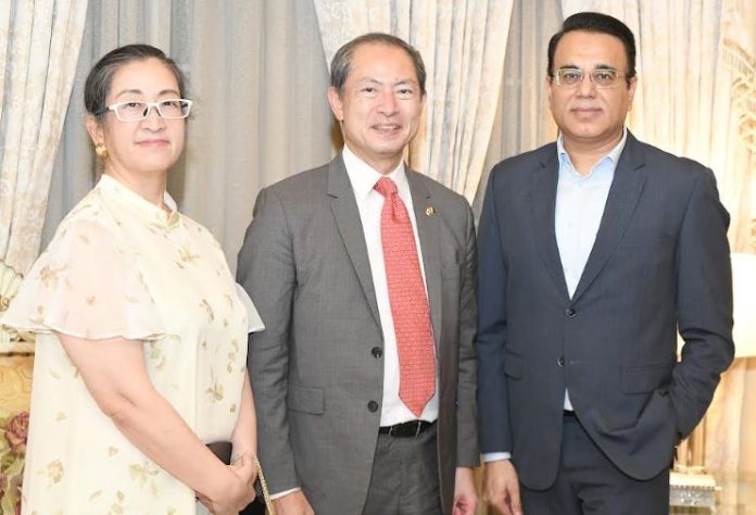 Diplomats gather at reception for Dr Azra Fazal Pechuho