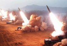 North Korea fires projectiles North Korea fires projectiles