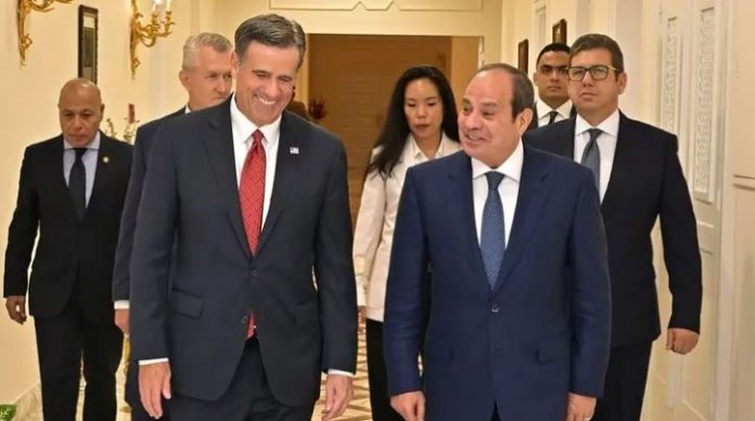 CIA chief meets Egypt’s al-Sisi in Cairo