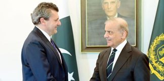 Italian envoy meets PM Pakistan, Italy enjoy excellent bilateral relations, says PM