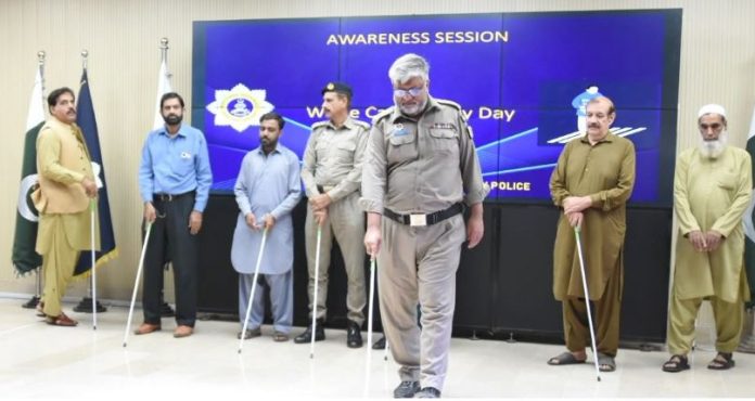 NHMP organizes White Cane safety awareness session in Islamabad