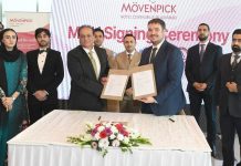 Mövenpick Hotel Islamabad, Dr. Abrar Associates sign MoU Mövenpick Hotel Islamabad, Dr. Abrar Associates sign MoU