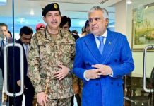 Chief of strategic command calls on Ishaq Dar Chief of strategic command calls on Ishaq Dar