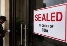 CDA seals 58 buildings along Expressway, recovers Rs250.5m CDA seals 58 buildings along Expressway, recovers Rs250.5m