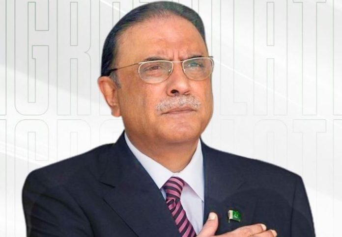 President Zardari condoles loss of lives in China’s Xizang region earthquake