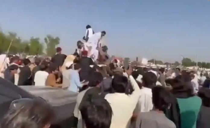 CM Afridi reaches Lakki Marwat to lead PTI march on Islamabad